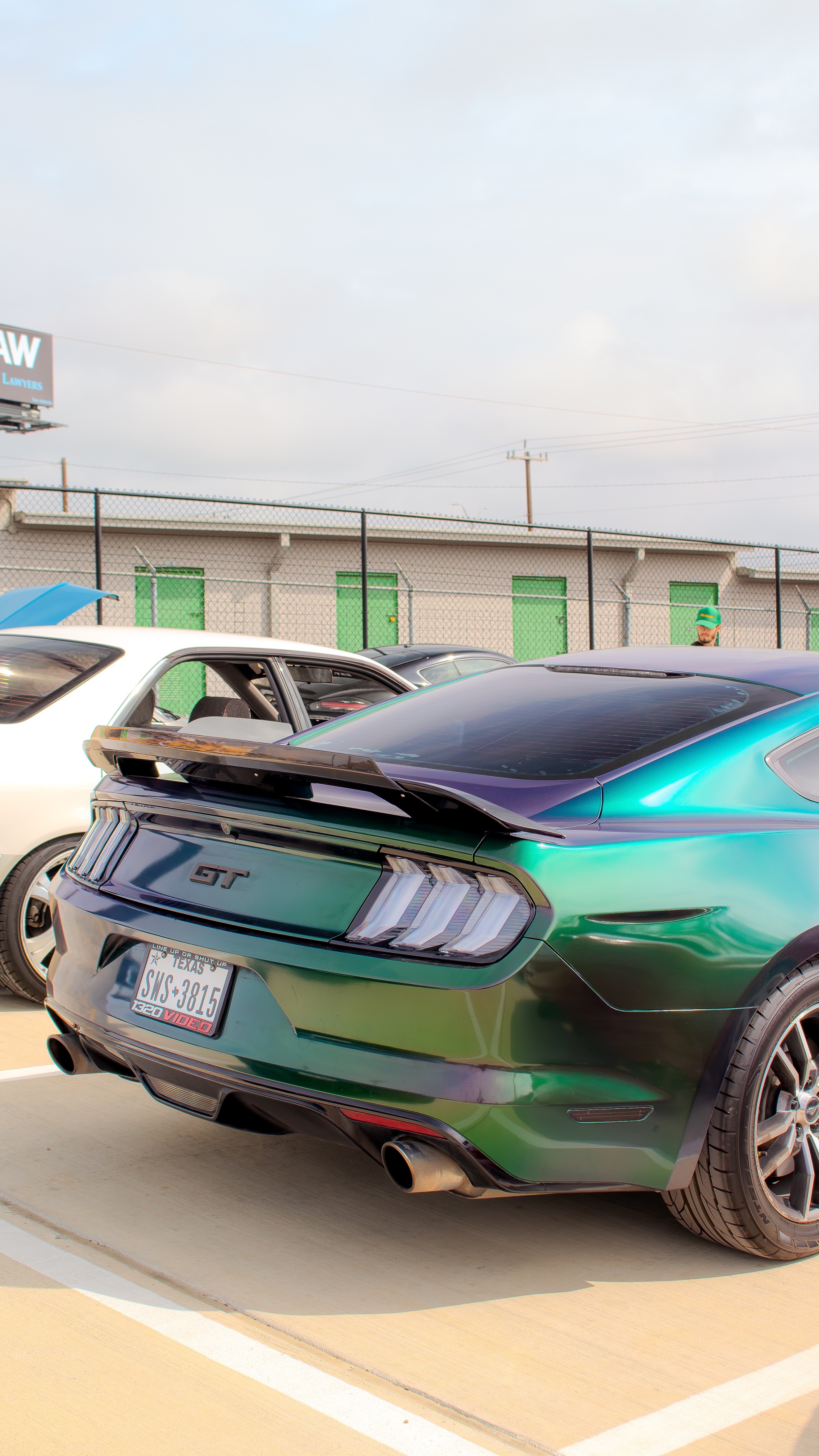 The Vinyl Lounge owner's car