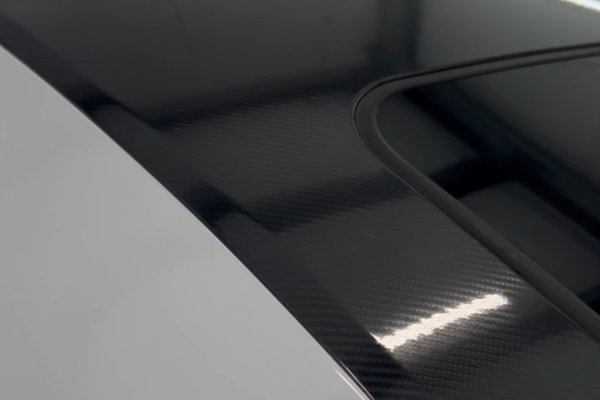 Carbon Fiber Roof Installation