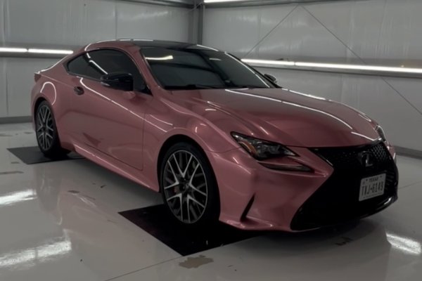 Lexus Rose Gold Transformation