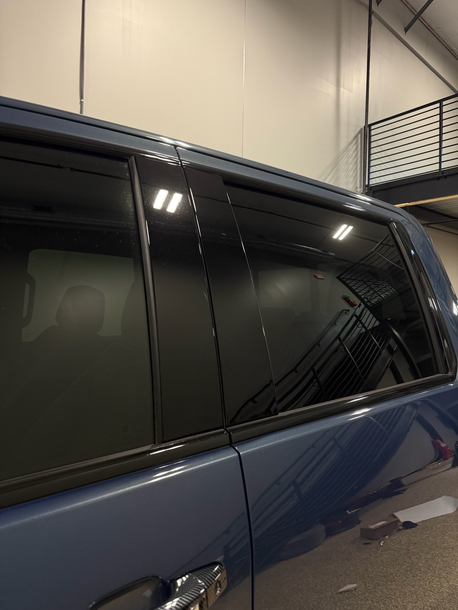 Truck Pillar Chrome Delete